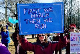 First We March, Then We Run